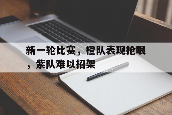 新一轮比赛，橙队表现抢眼，紫队难以招架的简单介绍
